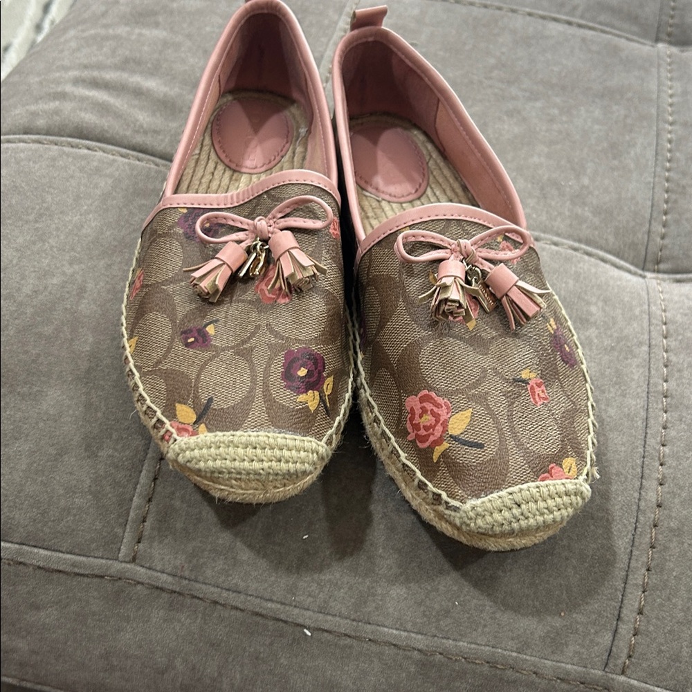 COACH Carson Espadrille size 8 - Picture 4 of 7